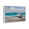 Stupell Industries Painterly Boat On The Shore Framed Giclee, design by Cloverfield & Co.